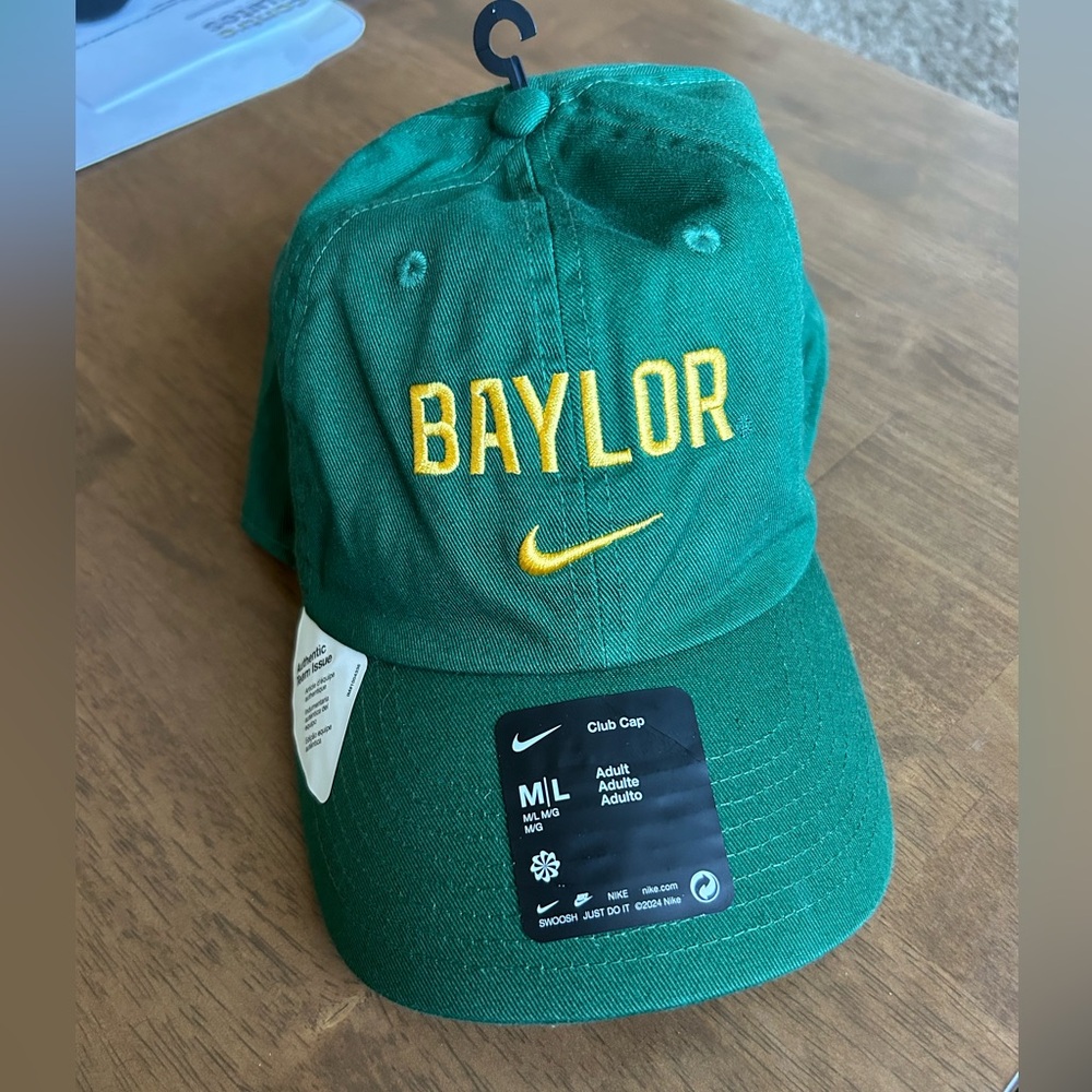 Baylor Bears Nike Adjustable On Field Authentic Team Issue Club Cap